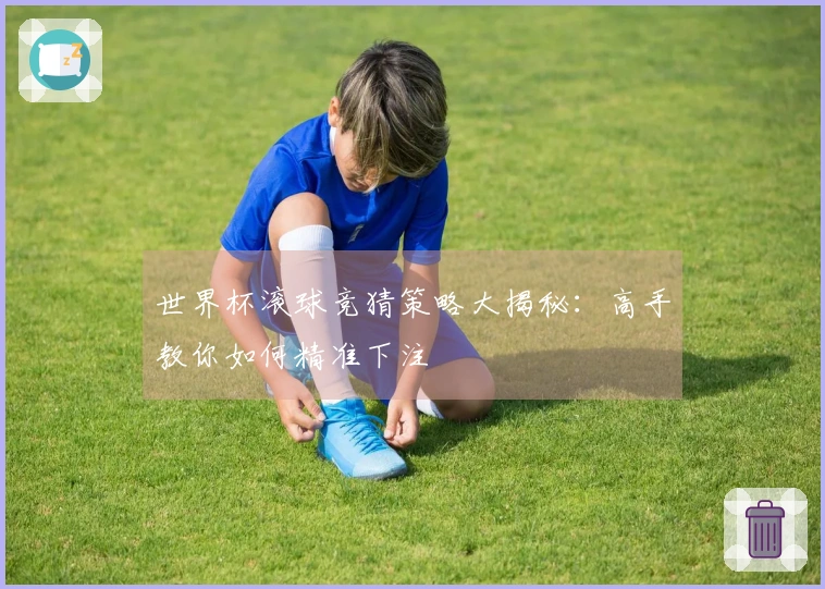 世界杯滚球竞猜策略大揭秘：高手教你如何精准下注